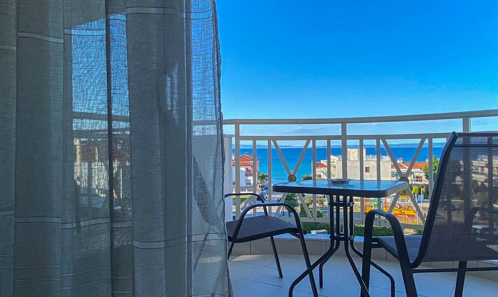 Properstay 107 - Villa Sea View Polychrono بوليخرونو المظهر الخارجي الصورة